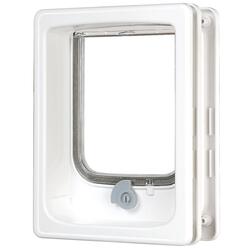 Katzenklappe 4 Positionen mit Tunnel - ZOLUX