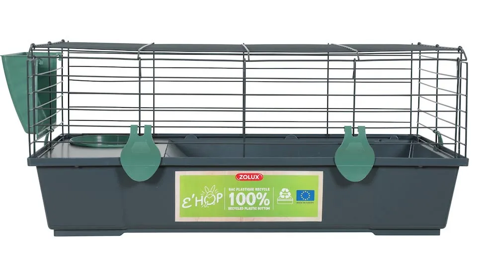 Cage EHOP Plastique Recyclé Cochon D'inde 80cm