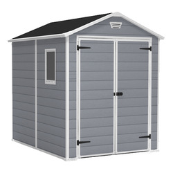 Abri Jardin en Résine MANOR 68 4.4m² Gris avec Plancher - KETER