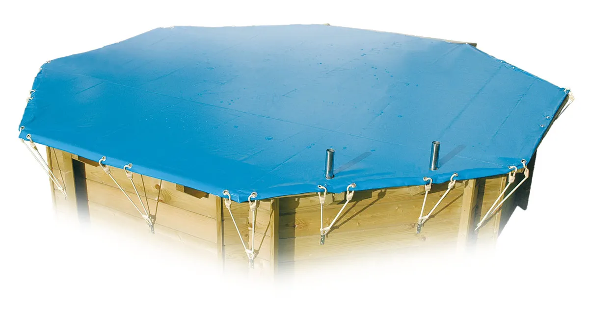 Bâche de protection pour piscine bois ø 3,60 m