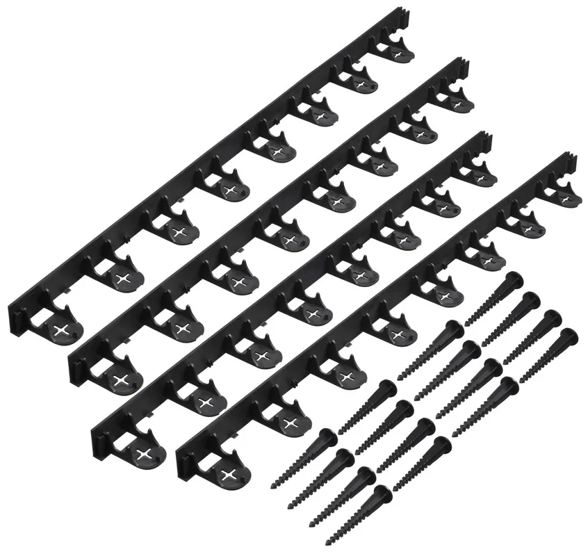 Bordures de jardin souple avec fixation   Longueur 4m