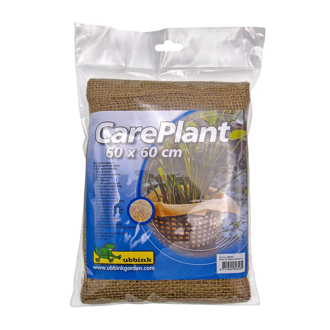 Toiles pour Paniers de Bassin à Plantes 60 x 60 cm Lot de 3