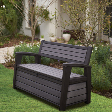 KETER HUDSON ストレージベンチ227L ハドソンベンチ 物置 Amazon | KETER HUDSON ストレージベンチ227L | 物置・倉庫