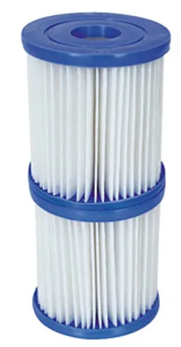 Lot de 2 cartouches de filtration de piscine type I