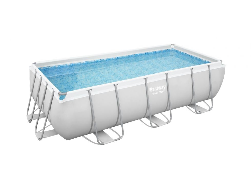Piscine tubulaire Bestway Leman rectangulaire avec filtre à cartouche