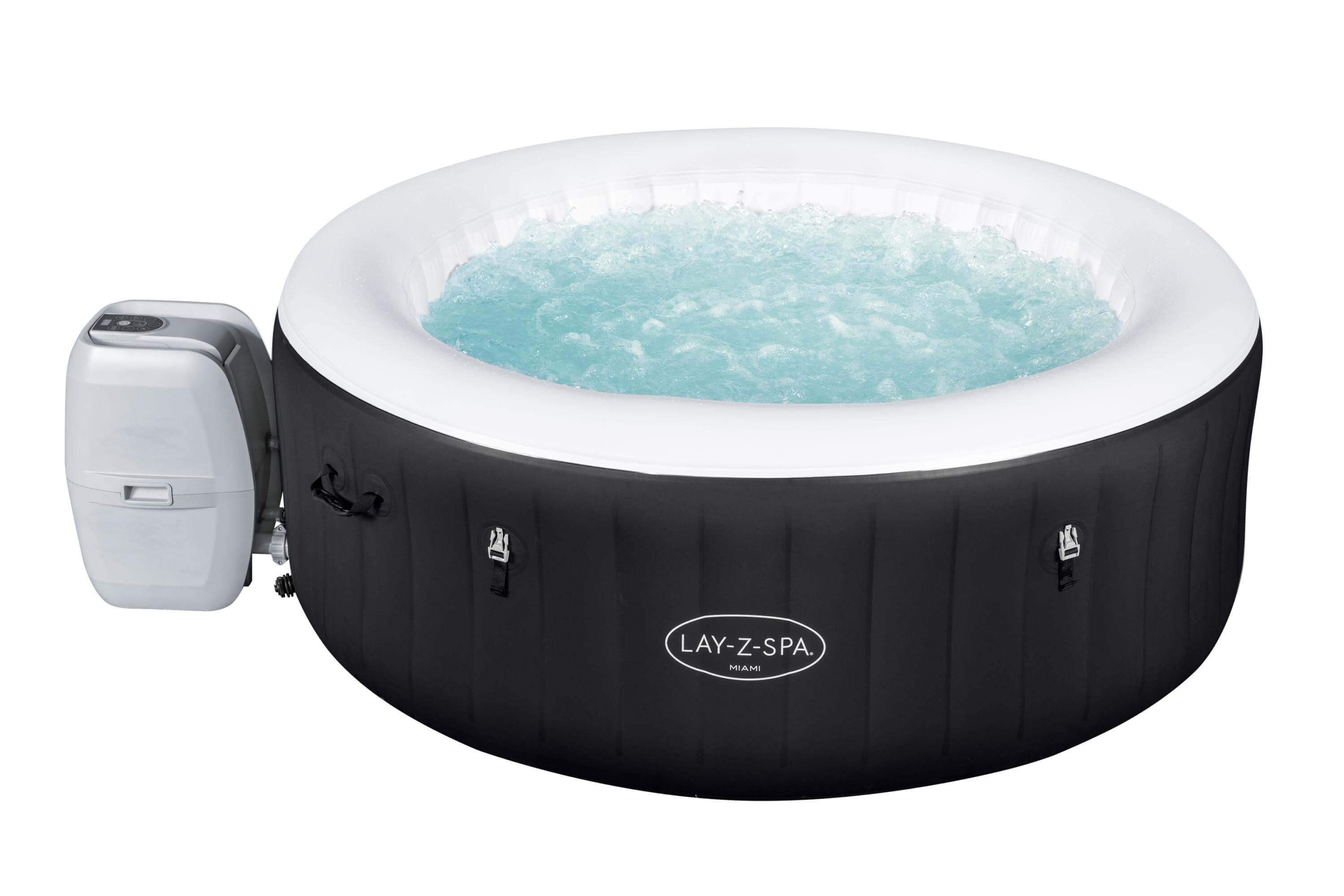  Lay  z  Spa  Rond Miami gonflable Bestway  2  4  personnes  