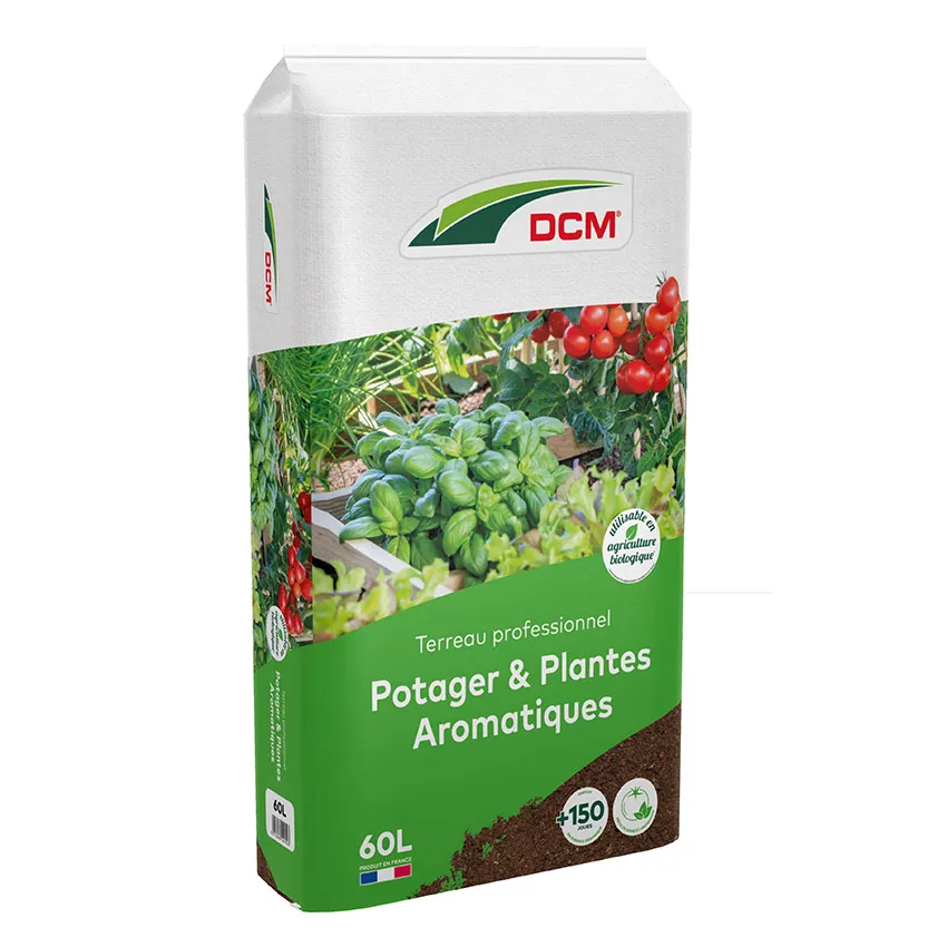 Terreau potager et plantes aromatique 60L DCM
