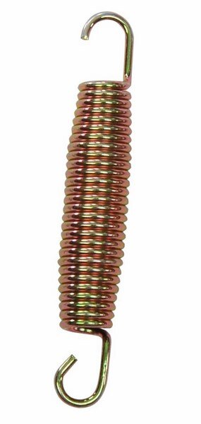 Ressort Trampoline 140mm - Pièce De Rechange Argent Chromé Anti-Oxydant