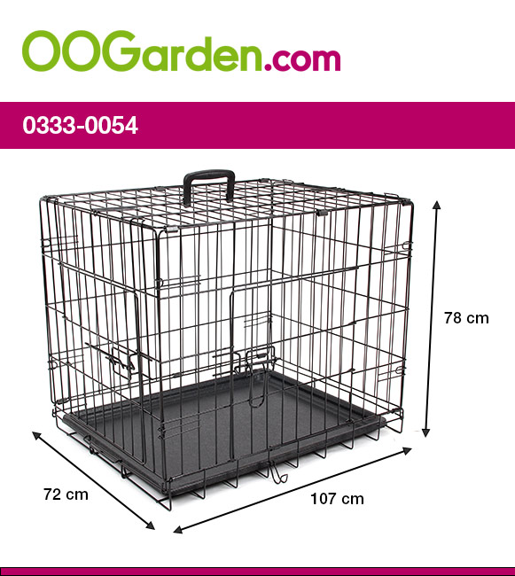 Bcelec - Cage de transport pour chien et autres animaux, taille XXL  107*70*77cm - Equipement de transport pour chat - Rue du Commerce