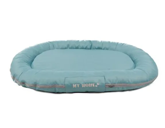 Coussin d'extérieur pour chien Bleu taille L 100 x 75 cm