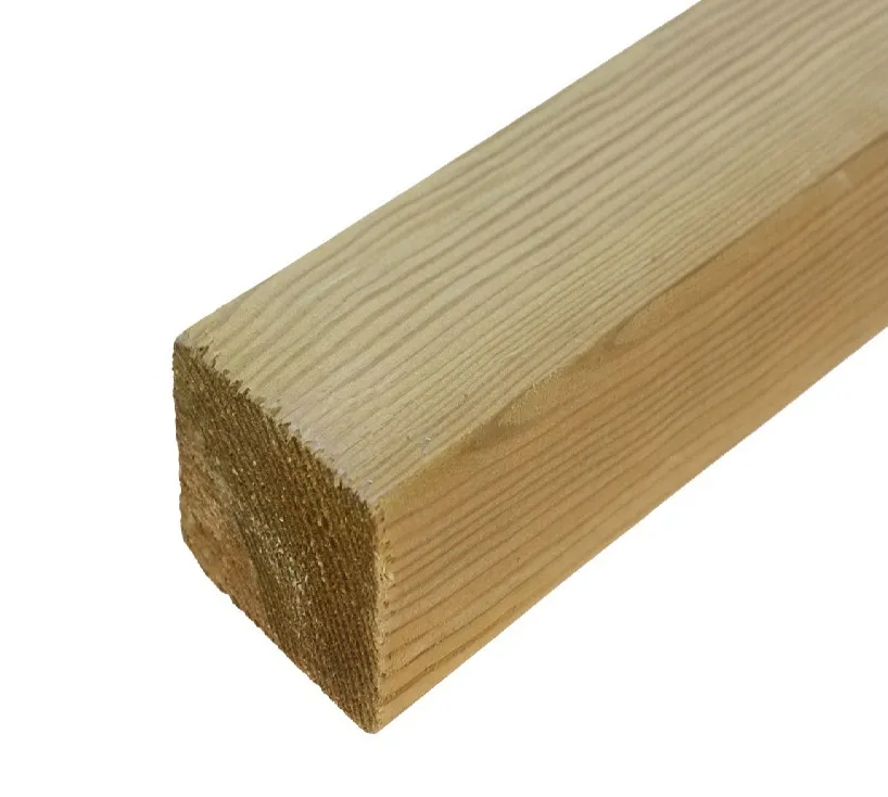 Poteau bois H. 180 x 7 x 7 cm