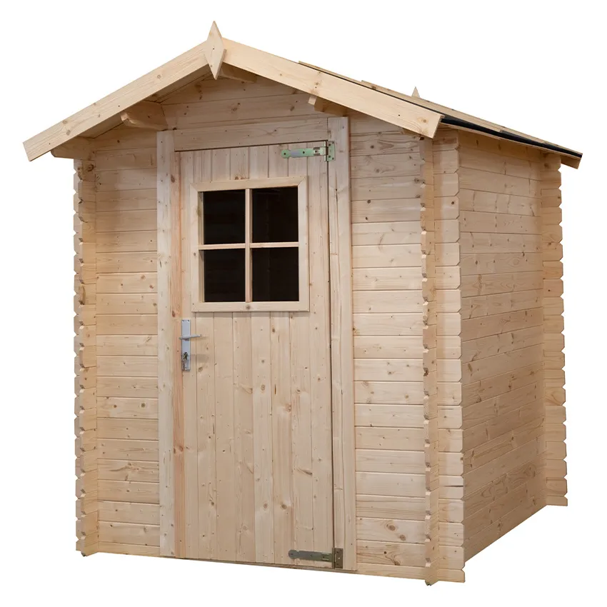 Abri de jardin bois 4,2mÂ², Ep. 19mm   NILSIA