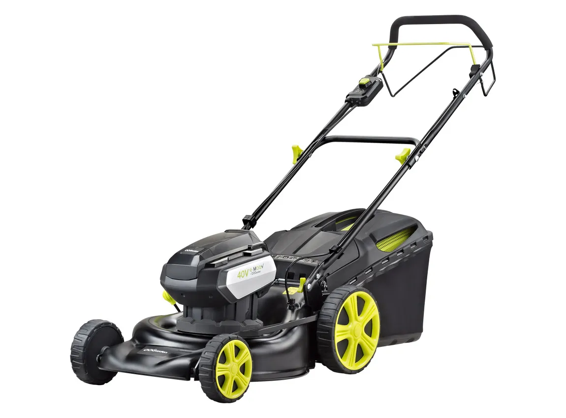 Tondeuse 40V tractÃ©e 46cm Ã  batterie e MOOV   sans batterie