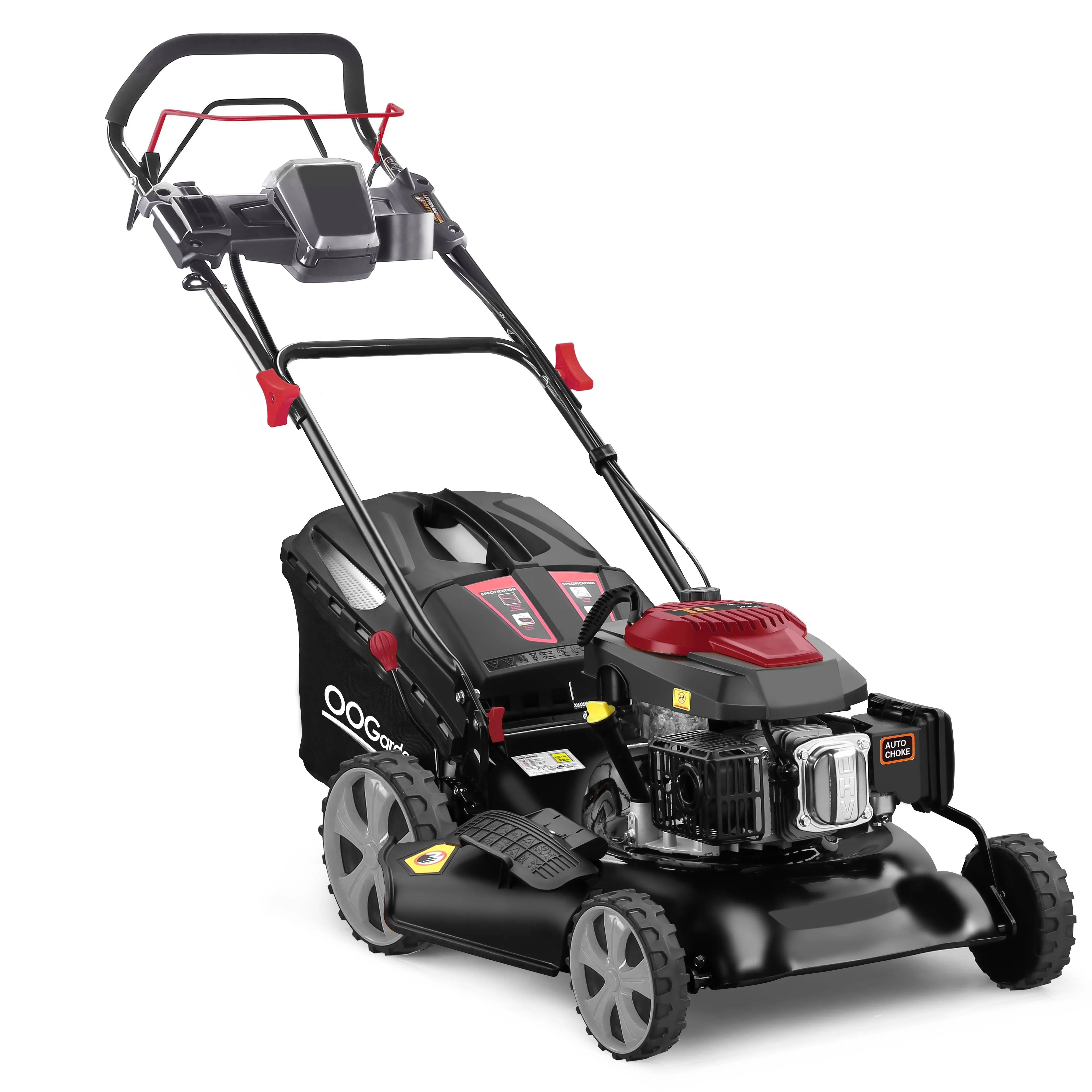 Tondeuse Thermique Tractée 196CC Coupe 51cm avec Démarrage Electrique