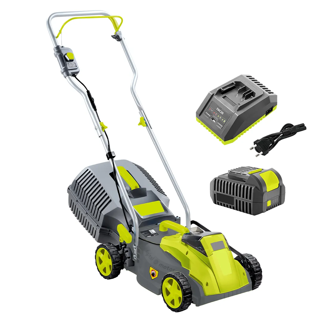 Tondeuse à Batterie 40V 32cm avec Batterie Chargeur