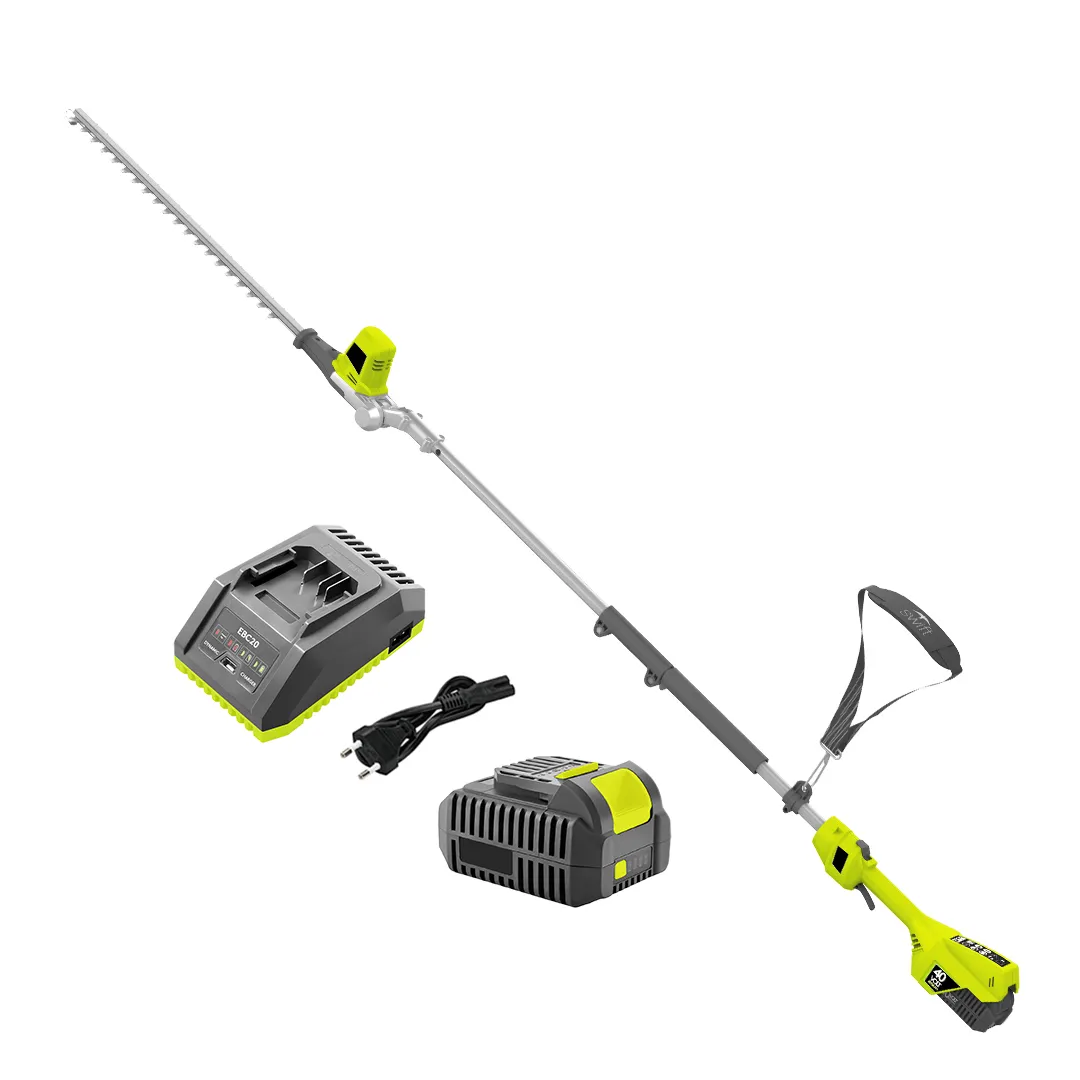 Taille haie tÃ©lescopique 40V 46 cm   avec Batterie et Chargeur
