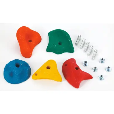Pierres D'Escalade Pour Enfants OTITU - Kit Complet Avec Fixations Pour Aire De Jeux Extérieure Et Intérieure