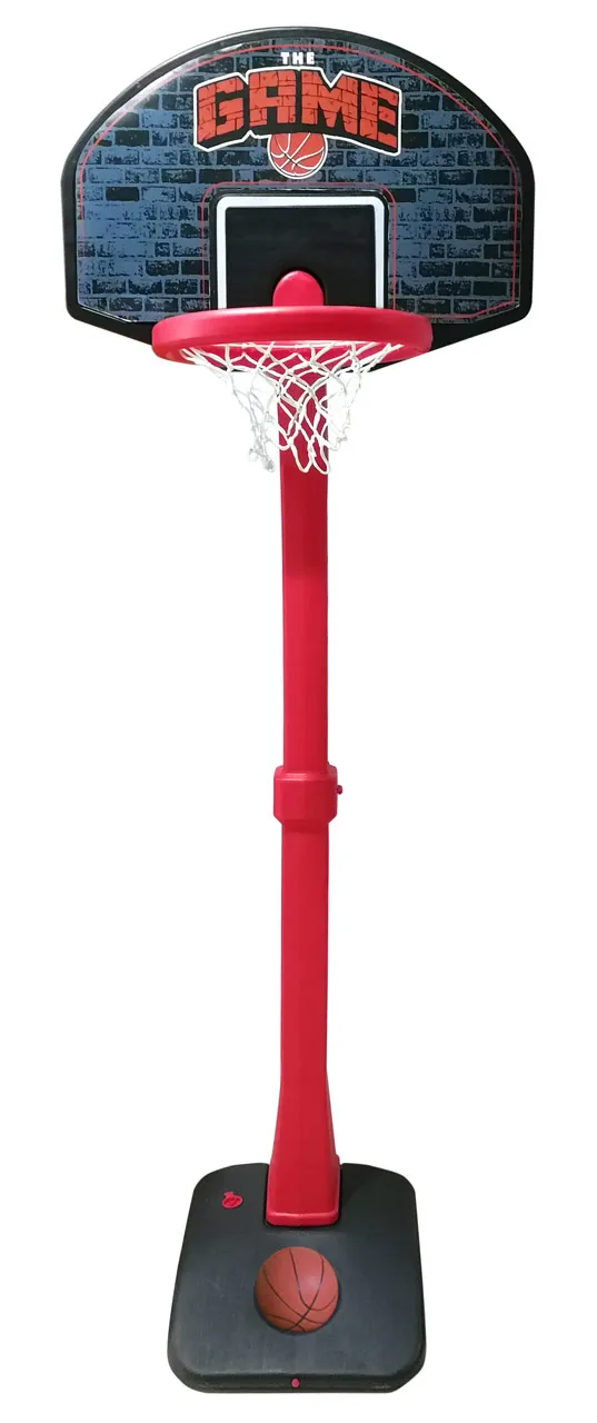 Panier de basket 2m33 et ballon