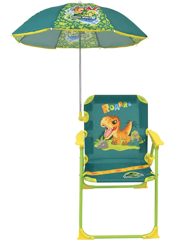 Chaise avec parasol Jurassic World