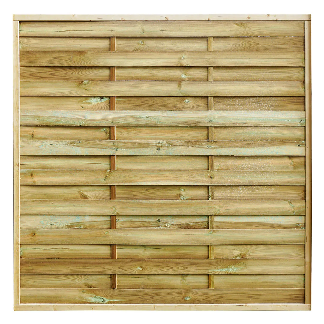 Verdunkelungsschirm LUCAS Forest Style 180 x 180 cm Behandeltes Holz