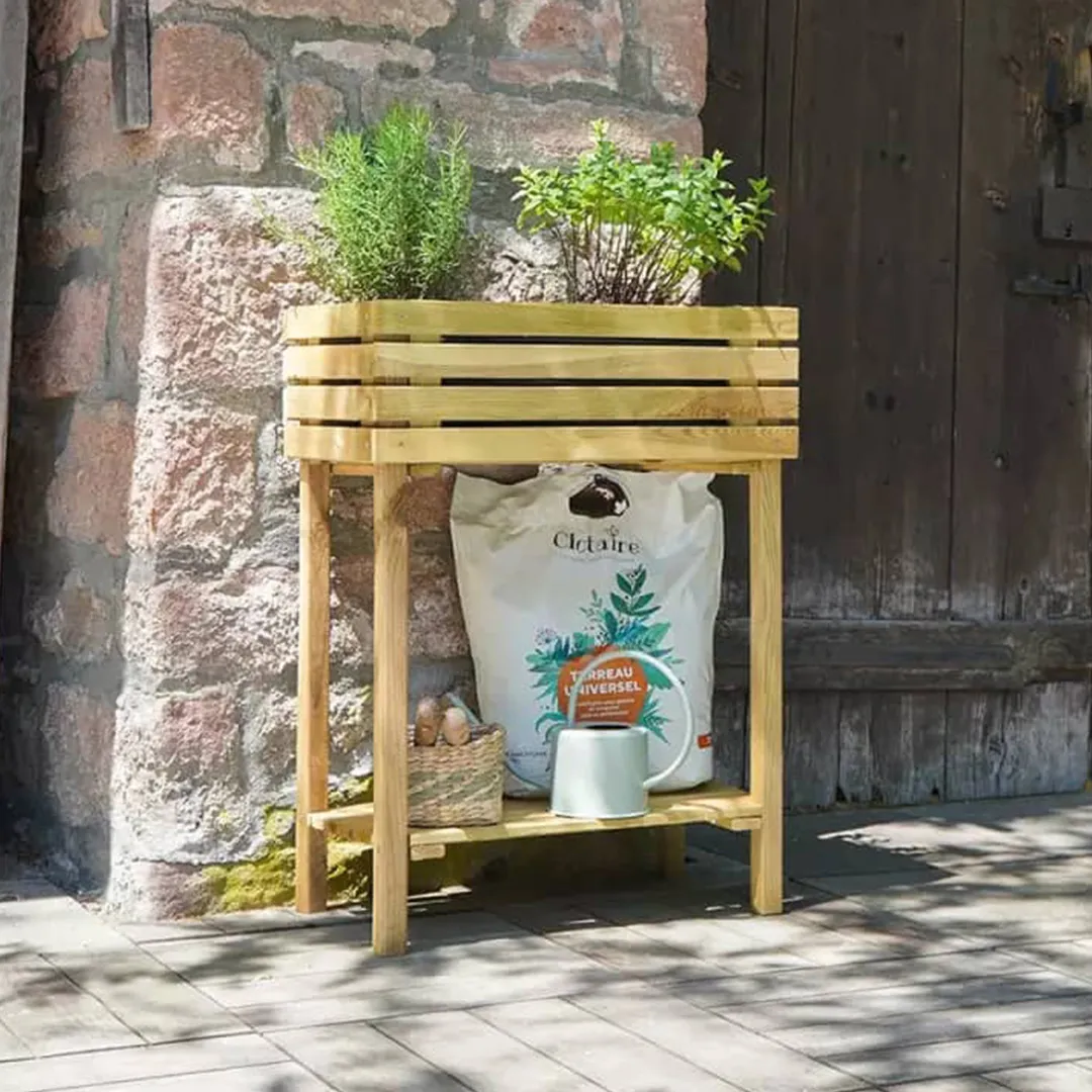 CarrÃ© Potager SurÃ©levÃ© KUB 30 Litres Bois