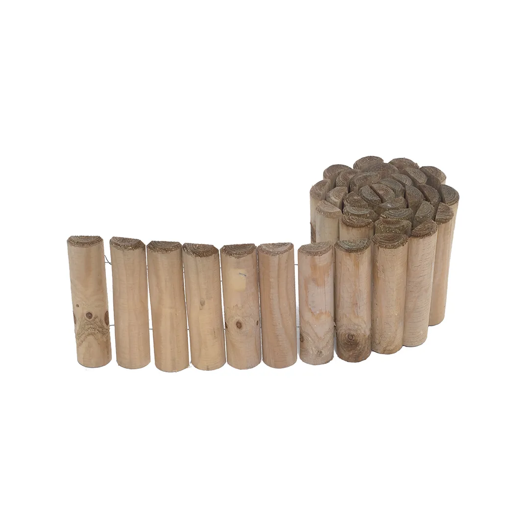 Bordure de jardin en bois flexible 180 cm SILOUX