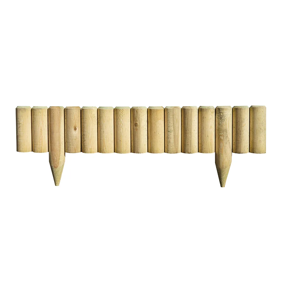 Bordure de jardin bois Ã  planter 100 cm PINEDE