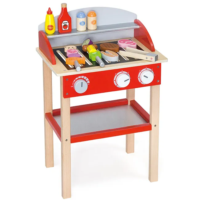 Barbecue en bois pour enfant
