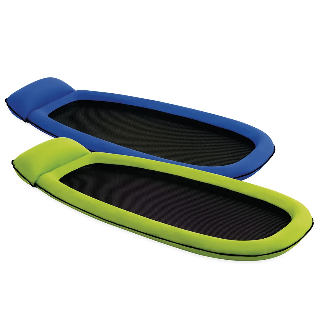 Matelas Gonflable Semi Immergé En Maille Avec Oreiller Intex