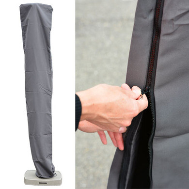 Housse de protection pour parasol déporté, gris ⋆ Lehner Versand