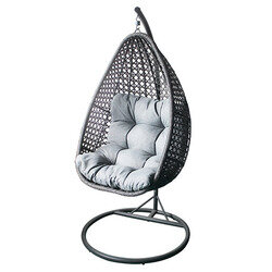 Fauteuil oeuf suspendu acier HOMY  - OOGarden