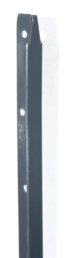 Piquet T30 gris pour clôture grillage souple Hauteur 1m75