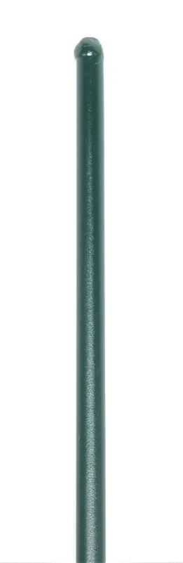 Barre de tension Ã 7mm vert  pour grillage souple Hauteur 1m05