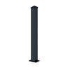 Poteau Universel en Aluminium pour Portail - H.2m10 - Gris Anthracite - OOGarden