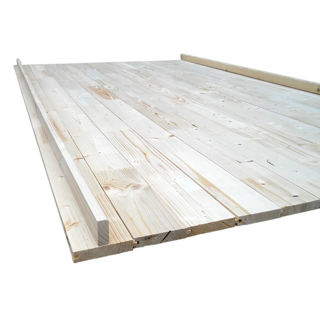 Plancher bois pour abri de jardin 4.98m x 4.98m 34mm