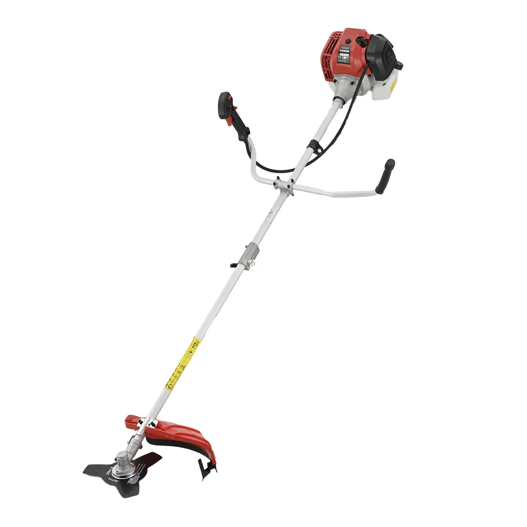 52 cm³ 2 Takt Motorsense mit leichtgängigem Seilzugstarter