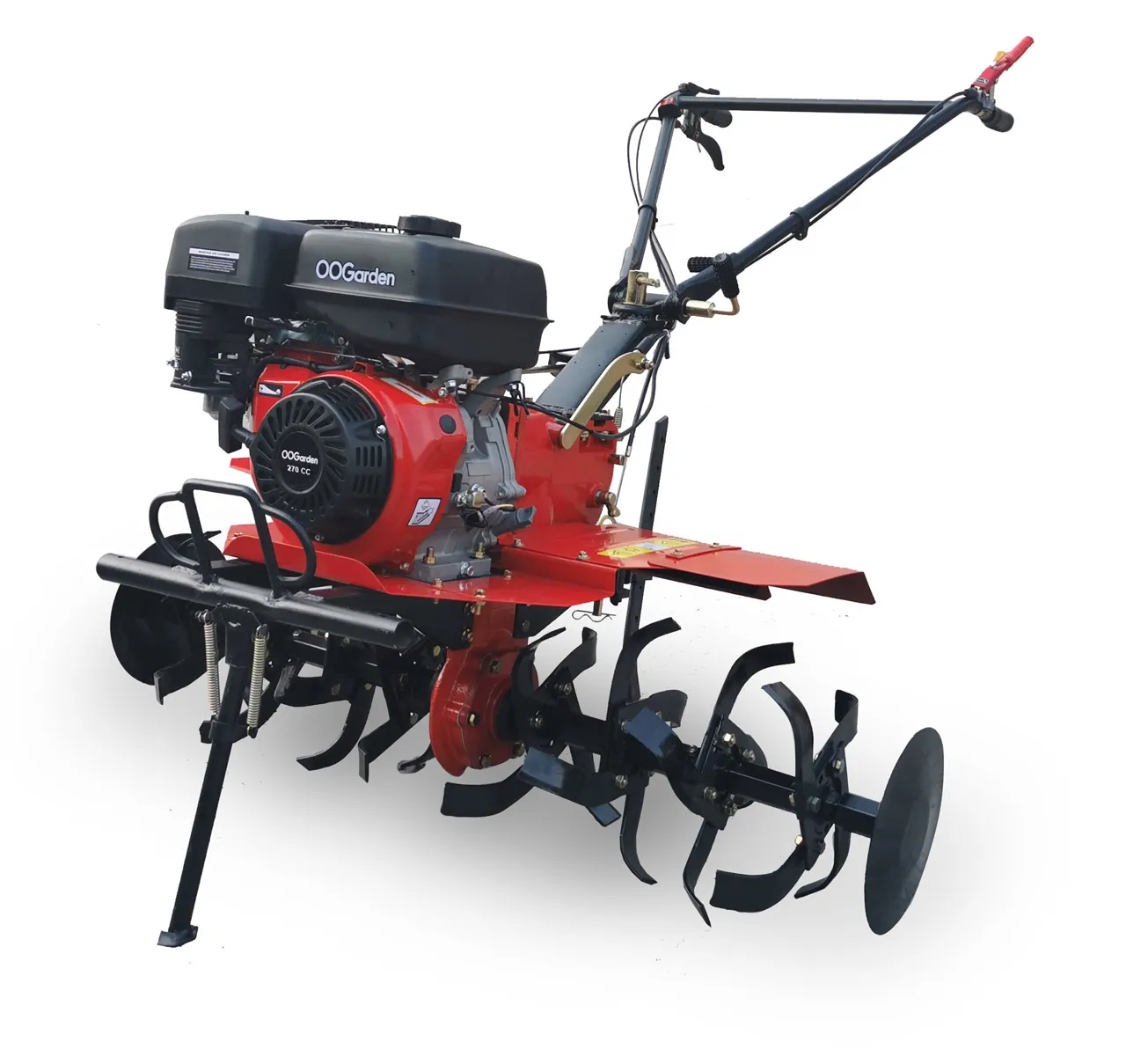 Motoculteur thermique 8 fraises 8.5 CV   270cmÂ³