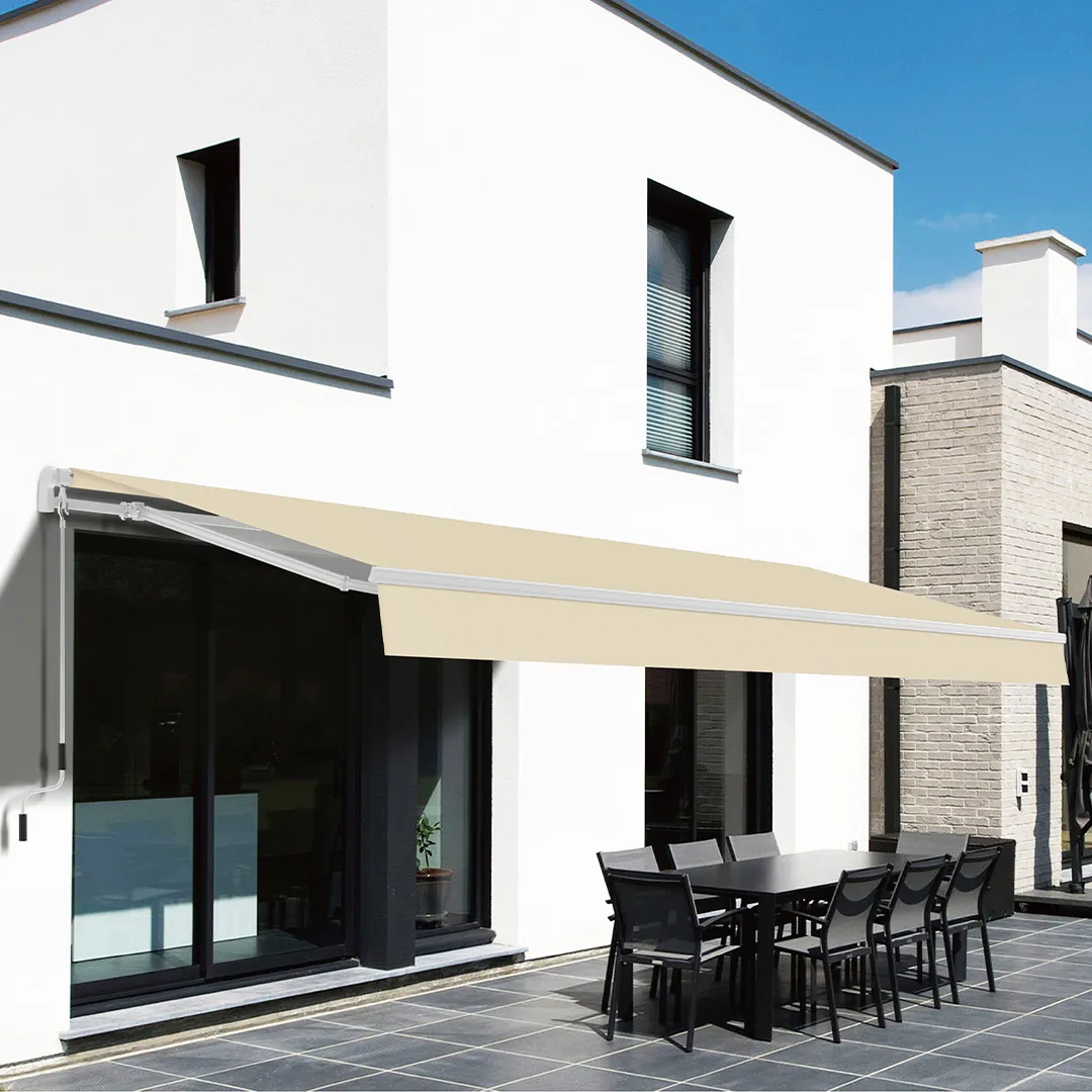 Store banne ISA Manuel Sans Coffre 3x2,5m Coloris Sable