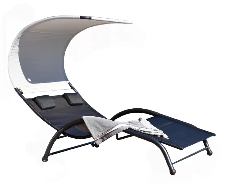 Double bain de soleil acier SHADY