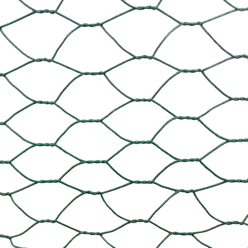 Grillage Ã  Poules 25 m x H1.5m Triple Torsion Vert   Maille de 13x13mm