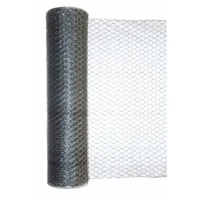 Grillage à Poules 25 m x H 2 m Triple Torsion Maille de 13x13 mm