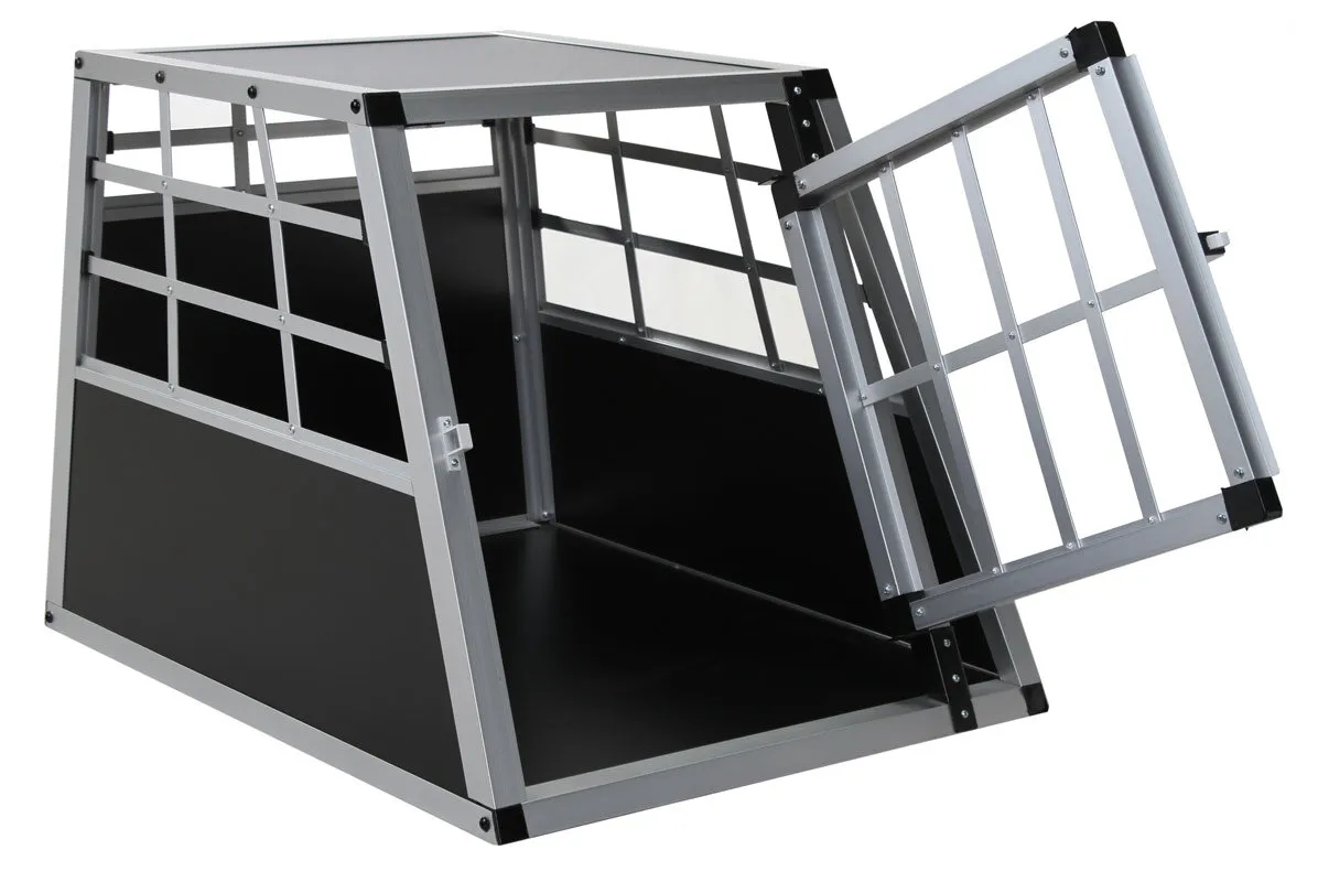 Cage de transport aluminium M 62 x 78 x 55 cm