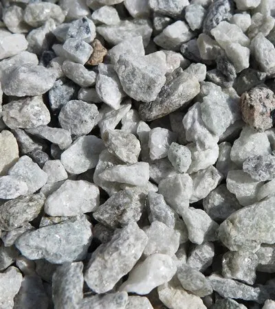 Gravier dÃ©coratif gris des PyrÃ©nÃ©es 4 12 mm en sac de 25kg