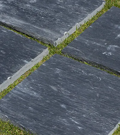 Plaque d'ardoise 40 x 30   Pas Japonais