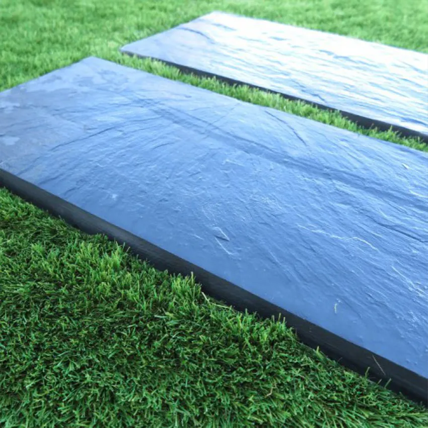 Dalle ardoise rectangulaire 100 x 30 cm   Pas japonais