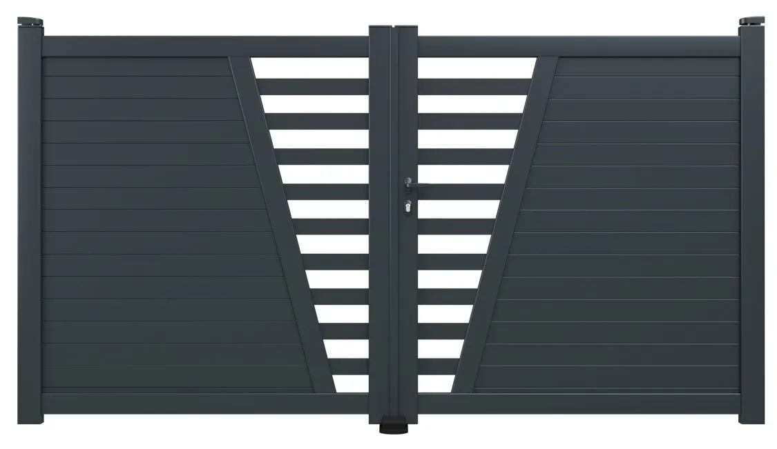 Portail Aluminium 3m50