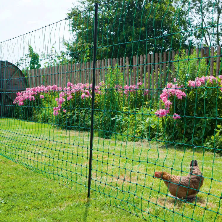 Kit filet Ã  poules non Ã©lectrifiable, simple pointe, 50m   H106 cm