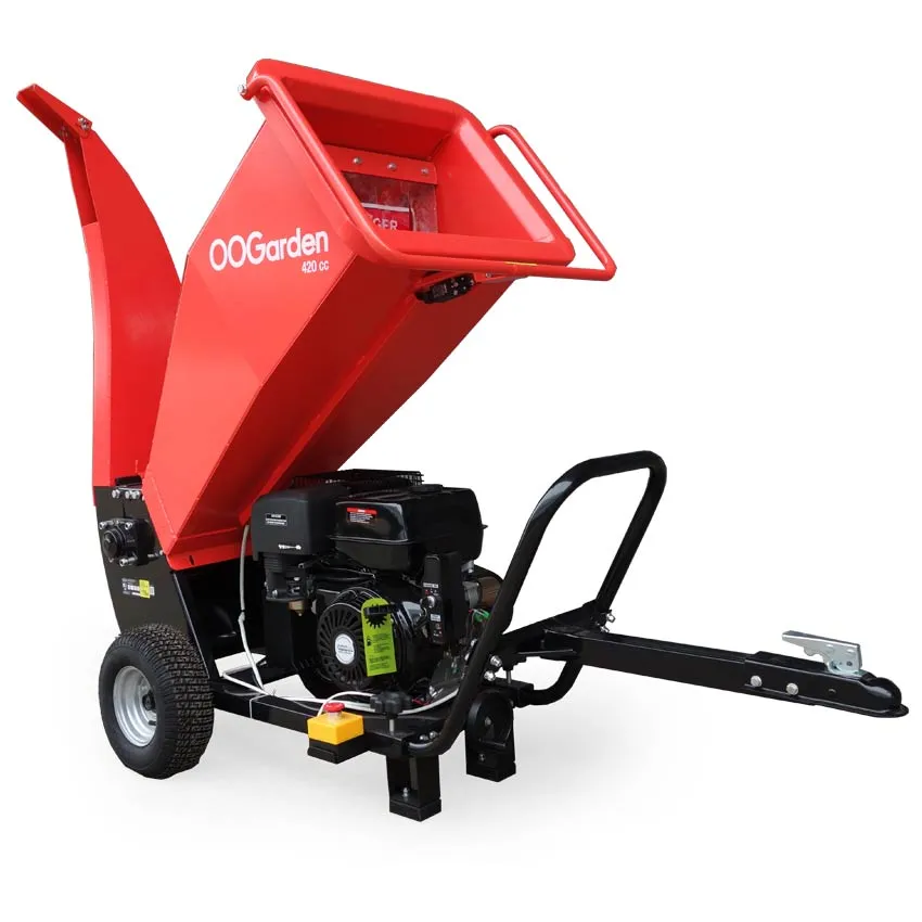 Broyeur de VÃ©gÃ©taux Tractable 420cc Ã100mm DÃ©marrage Electrique