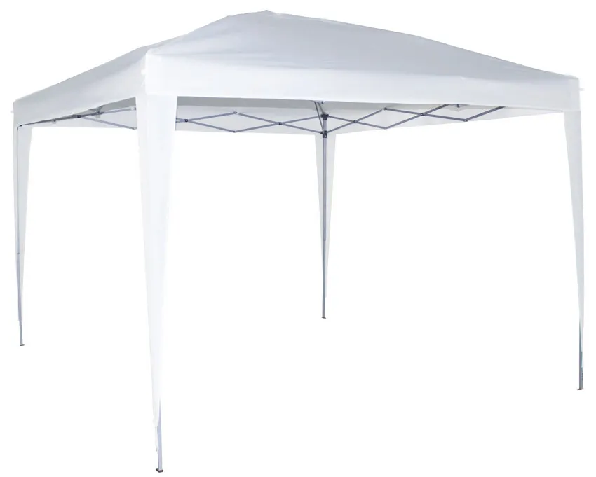 Tonnelle de jardin blanche pliante 3x3M AYDAT