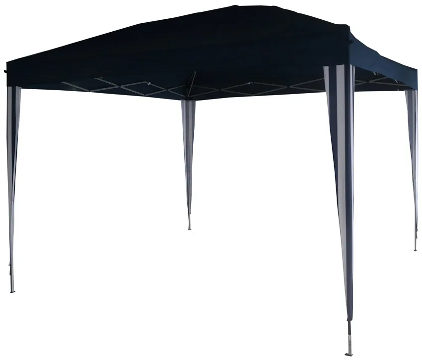 Tonnelle de jardin pliante AYDAT bleu blanc 3x3M
